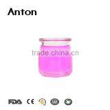 6oz Latest Design High Quality Small Glass Milk Bottles Glass Food Safety Emplty Milk Bottle Ransparent Round Glass Milk Bottle thumbnail-3