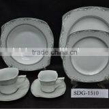 Hot Selling S-shape Porcelain Dinner Set