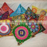 Wholesale Lots of Antique Uzbek Decorative Suzani Emberiodery Cushions & Pillows~from factory in India