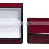 Factory Supply MDF Wood Pen Box With PU Lining