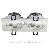 Aluminum Base White/silver Led Recessed Downlight thumbnail-4