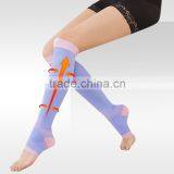 Sleep Foot Socks Varicose Beam Legs Purple Color for Ladies Latest Design W108 thumbnail-6