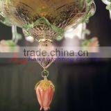 Fully Hand Crafted Flower Shape Crystal Chandelier thumbnail-3