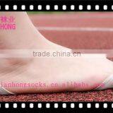 New Arrival Candy Solor Boat Socks Women Invisible Antislip Socks With Silicon Gel Heel thumbnail-4