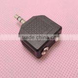 Stereo Audio 3.5 Male to 3.5 Female Connector Adapter