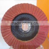150 6'' T27 Ceramic double-layer Flap Disc for metal surface rust removing at factory-direct price