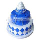 Fiberglass Birthday Cake Sculpture Decorations thumbnail-1