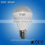 LED Bulb 7W Plastic Body Lamp With E14/E27/B22 Lamp Holder China Manufactory