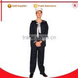 Guangzhou Wholesale Market Halloween Party Sexy Black Mens Sailor Costume thumbnail-1