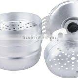 Aluminum Wash White Steamer for Kitchen thumbnail-1
