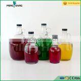 2L Glass Wine Bottle With Handle and Cap thumbnail-4