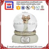 Perfectly Paisley Family 100mm Musical Water Globe
