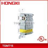 UL CUL 120V Nema 5-15a GFCI Wall Outlet Socket, With Tamper Resistant thumbnail-3