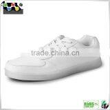 Fast Delivery Comfortable Wearing Men White Black Men Size Led Luminous Lace-up Casual Shoes JK-001 thumbnail-3