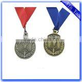 China Factory Directly Sale Custom Made Zinc Alloy Antique Brass Medal