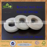 Untreated beech ring for bag wooden teethring ring