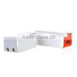 Fortable Dual Usb Wall Home Charger US Plug for Iphone, Ipad, Samsung and Tablet CE, FCC thumbnail-2