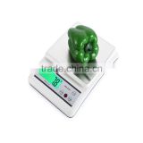 New design large LCD display digital food kitchen scale 0.1g