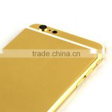 Factory price best quality logo for iphone 6s 24k gold housing