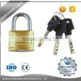 High quality small stainless steel padlock double key padlock