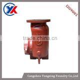 Iron Casting Fire Hydrant According to the Drawing