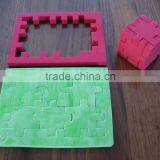 Custom Made 3d Eva Puzzle , Eva Box Puzzle Sheet, Eva Foam Puzzle Printing Your Logo