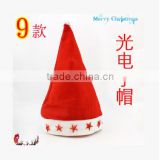 christmas hat yiwu factory Electronic cap LIGHT Hats