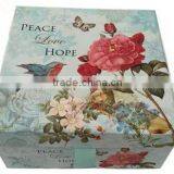 Square Cosmetic Box With a Mirror