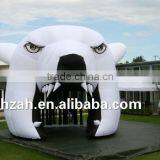 Inflatable Polar Bear Mascot Tunnel for Advertising Decoration thumbnail-2
