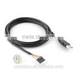 UL approved AWM 2725 electronic wires assemblies LED USB cable