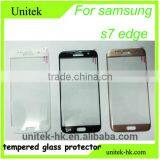 2016New Products! Factory Full Cover Mobile Acessories Tempered Glass Screen Protector Film for Samsung s7 Edge thumbnail-3