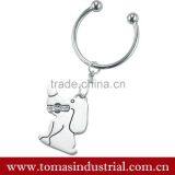 Wholesale High Quality Metal Dog Keychain thumbnail-1