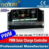 New Solar Charge Controller With LED USB&DC 15A With Good Price and Protection Function