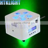 6*18w 6in1 Rgbwa uv Wireless Led Hanging Light