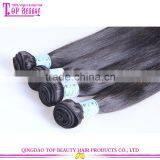 High Quality Virgin Brazilian Straight Hair Weave Bundles Wavy Hair thumbnail-2