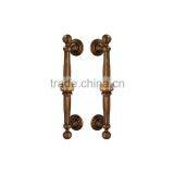 Hotel Entrance Door HK528 OB Copper Door Luxurious Handle thumbnail-2