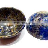 Lapiz Lazule 3Inch Agate Gemstone Bowls : Wholesale Agate Bowl Supplier thumbnail-3