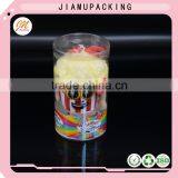 2016 Hot Sale Beautiful Clear Plastic Round Cylinder Gift Box Container With Sticker thumbnail-1