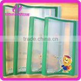 China yiwu printed color plastic opp plastic exercise book covers