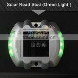 Factory Price Aluminum Road Markers 3M Reflective Green Led Road Stud thumbnail-3