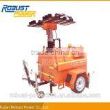 48V DC Hybrid Diesel Mobile Lighting Tower thumbnail-1