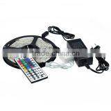 2015 Wholesale Price Low Voltage Led Strip Light 5m RGB5050 With Remote Controller and Driver