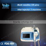 Freckle Removal Multi-Function Beauty Equipment Vital Injector3 Latest 2nd Generation Fade Skin Lifting Melasma Vital Injector Machine Multi Needles 9 /5 Pins NEW Korea Salon thumbnail-3