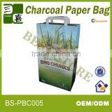 BBQ Double Layer Kraft Paper 10kg Barbecue Charcoal Paper Bag/charcoal Packaging Bag/coal Packaging Bag/paper Bag for Carbon