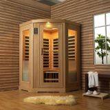 wood steam sauna room