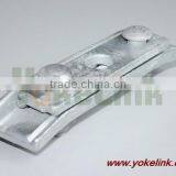 Hot Dip Galvanzied Suspension Guy Wire Clamp for Deadend Hardware thumbnail-1