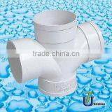 PVC-U Plastic Drainage Cross DIN/BS /upvc Cross thumbnail-1
