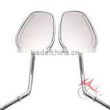 Black Teardrop Rearview Mirrors For Touring Fatboy XL 883 XR 1200 Dyna thumbnail-3