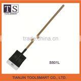Industrial Square Shovel With Long Handle thumbnail-1