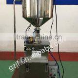 Piston Paste Peanut Butter Filling Machine With Mixing Hopper thumbnail-2